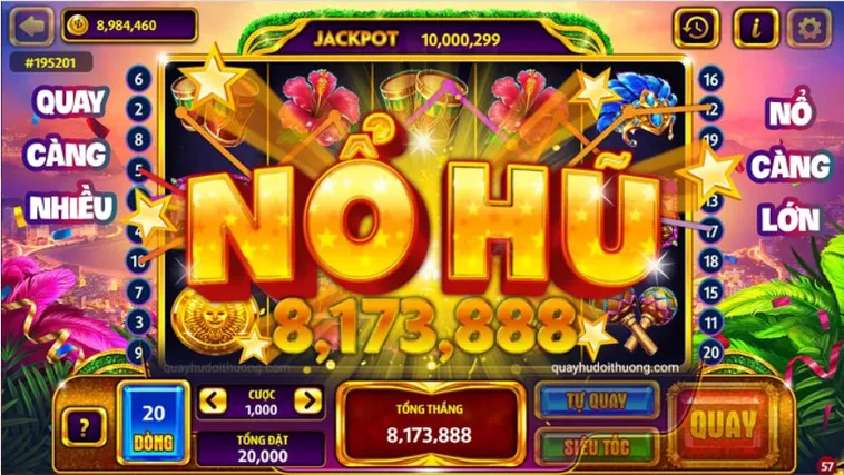 Nổ Hũ 99OK Cơ Hội Trúng Thưởng Jackpot Lên Đến 50 Triệu Đồng